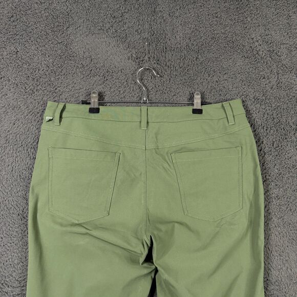 Lululemon Pants Mens 34x31 Green ABC Classic Fit Stretch Warpstreme 5 Pocket - Picture 8 of 15